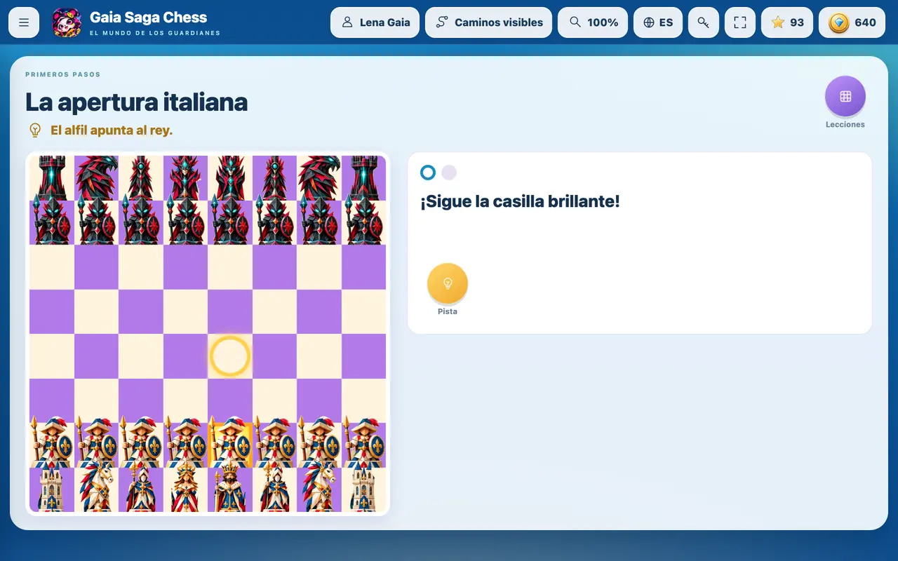 La apertura italiana, jugada a jugada.
